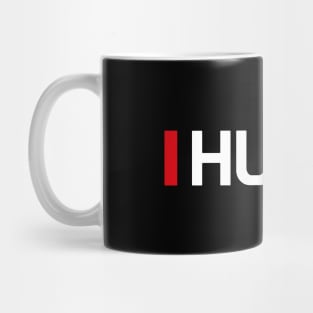 HUL 27 Design- White Text Mug